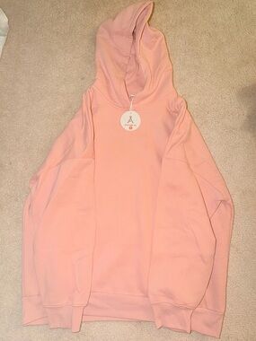 Pink Hoodie Sweatshirt - Women's Pullover